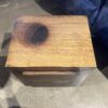 Two Drawer Nightstand with Sleek Lines