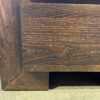 Two Drawer Nightstand with Sleek Lines