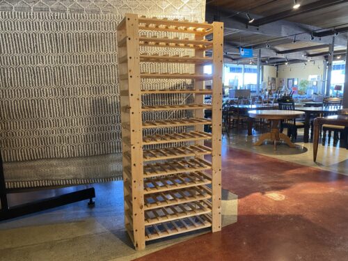 IKEA Wooden 14 Shelf Wine Rack