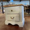 Made in USA Country Garden Two Drawer Nightstand