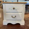 Made in USA Country Garden Two Drawer Nightstand