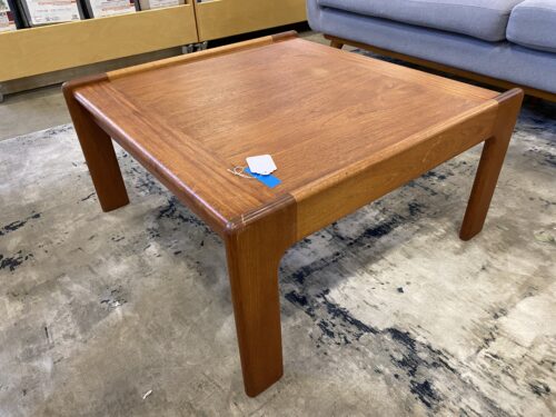 Vintage Mid-Century Modern Danish Modern Teak Coffee Table