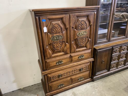 Carved Wood Dresser