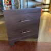DICKSON FURNITURE Two Drawer Nightstand in Blackest Brown