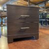 DICKSON FURNITURE Two Drawer Nightstand in Blackest Brown