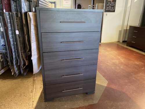 DICKSON FURNITURE Six Drawer Tallboy in Basalt Grey