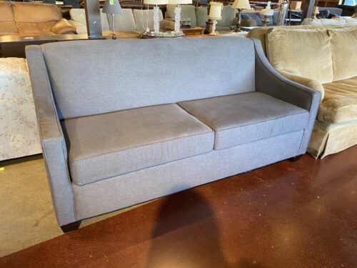 MADISON FURNITURE 75 Inch Modern Light Grey Sofa