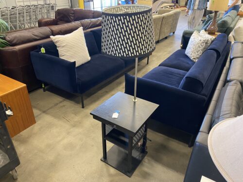 Table with Lamp and USB Connection