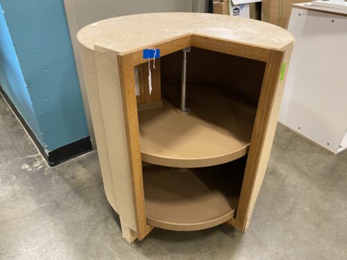 Circle Corner Cabinet