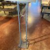 Metal Base Rectangular Floor Lamp