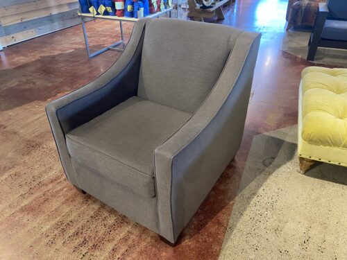 Dark Grey Lounge Accent Chair