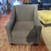 Dark Grey Lounge Accent Chair