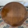 Circular Side Table w/ Cabriole Legs