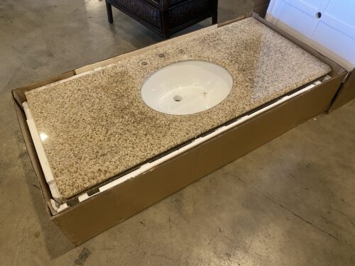 49" Sintered Stone Vanity Top