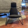 IKEA Villstad Armchair in Black