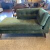 JOYBIRD Green Velvet Single Arm Chaise