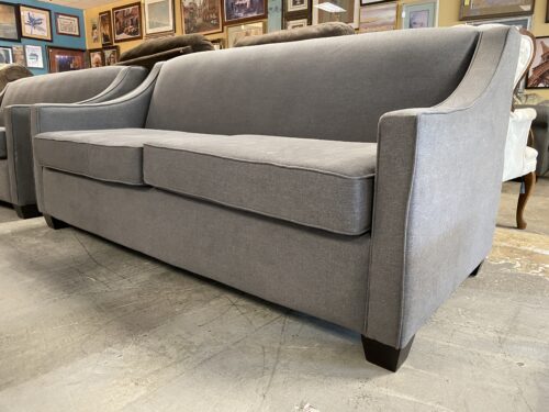 MADDISON Slope Arm Modern Grey Sofa