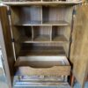 Rustic Castle Keep Armoire w/ Lower Drawer