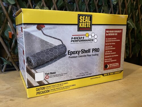 SEAL KRETE Epoxy-Shell Pro Premium Concrete Floor Coating, Tint Base Model #363392