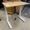 JARVIS Solid Wood Top Electric Standing Desk w/ Touchpad Control