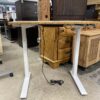 JARVIS Solid Wood Top Electric Standing Desk w/ Touchpad Control