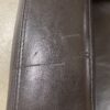 Contemporary Black Leather Armchair