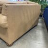 CRAFTWORK Classic Tan Leather Loveseat w/ Nailhead Trim