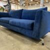 HMX Modern Dark Blue Sofa