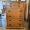 Mission Style Tallboy Dresser w/ 5 Drawers