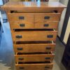 Mission Style Tallboy Dresser w/ 5 Drawers