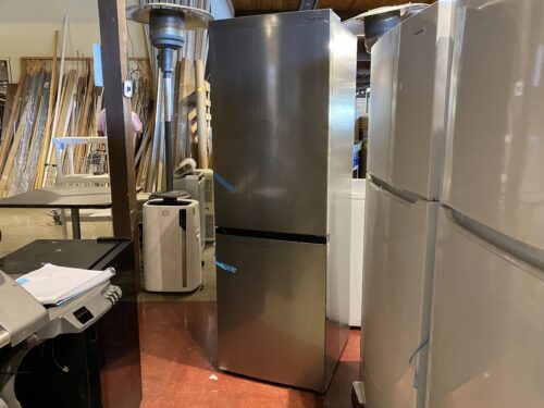 NEW! SHARP Stainless Steel Bottom Freezer Fridge Model #SJB1255GS