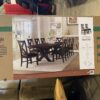 NEW! BAYSIDE Espresso Brown X-Back Dining Chairs (Set of 2)