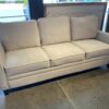 78" Classic Modern Three Seater Couch in Light Beige