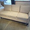 78" Classic Modern Three Seater Couch in Light Beige