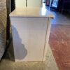 Two Drawer Nightstand with Heart Shaped Cut Out Handles