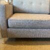 MADISON FURNITURE Modern Grey Sofa with Metal Legs