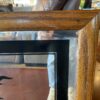Framed Mirror with Sailboat Etching