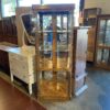 Corner Cabinet with Four Glass Doors