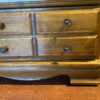Vintage Medium Wood Nine Drawer Dresser
