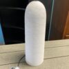 RESTORATION HARDWARE Sarezzo Stone Tapered Table Lamp AS IS