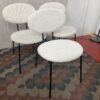 JOYBIRD White Willa Dining Chairs (Set of 3)