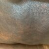 ASHLEY Blended Leather 3-Seat Sofa w/ Nailhead Trim