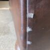ASHLEY Blended Leather Wide Armchair w/ Nailhead Trim