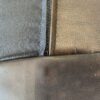 ASHLEY Blended Leather Loveseat w/ Nailhead Trim