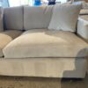CRATE & BARREL Deep 2-Piece Sectional Sofa with Extra Wide Chaise Lounge