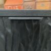 RESTORATION HARDWARE Melbourne Open Nightstand in Black Oak