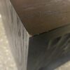 RESTORATION HARDWARE Melbourne Open Nightstand in Black Oak