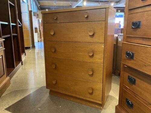 UNION MADE Light All-Wood 5-Drawer Dresser