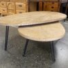 LA-Z-BOY Oblique Bunching Cocktail Table (Set of 2)