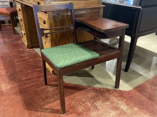 Old School Telephone Table w/ Storage Shelf
